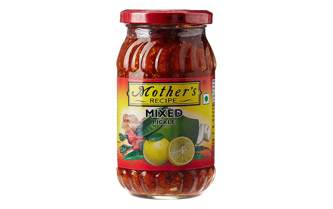 Mother's Recipe Mixed Pickle   Glass Jar  400 grams